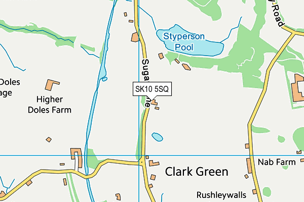 SK10 5SQ map - OS VectorMap District (Ordnance Survey) SK10 5SQ map - OS VectorMap District (Ordnance Survey)