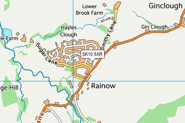 SK10 5XR map - OS VectorMap District (Ordnance Survey) SK10 5XR map - OS VectorMap District (Ordnance Survey)