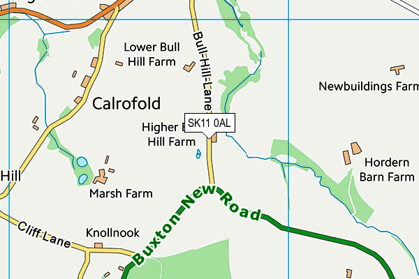 SK11 0AL map - OS VectorMap District (Ordnance Survey) SK11 0AL map - OS VectorMap District (Ordnance Survey)