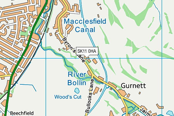 SK11 0HA map - OS VectorMap District (Ordnance Survey) SK11 0HA map - OS VectorMap District (Ordnance Survey)