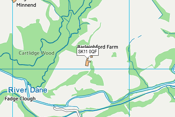 SK11 0QF map - OS VectorMap District (Ordnance Survey) SK11 0QF map - OS VectorMap District (Ordnance Survey)