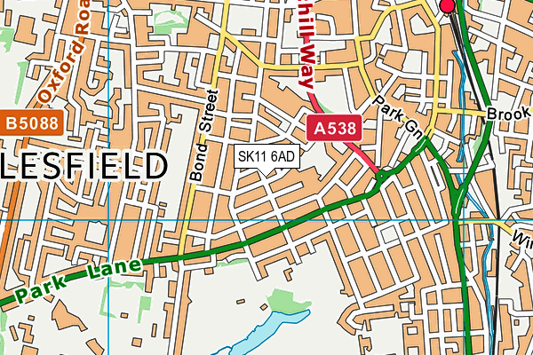SK11 6AD map - OS VectorMap District (Ordnance Survey) SK11 6AD map - OS VectorMap District (Ordnance Survey)