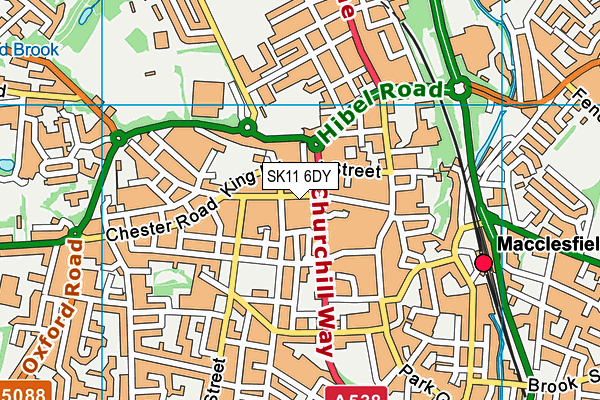 SK11 6DY map - OS VectorMap District (Ordnance Survey) SK11 6DY map - OS VectorMap District (Ordnance Survey)