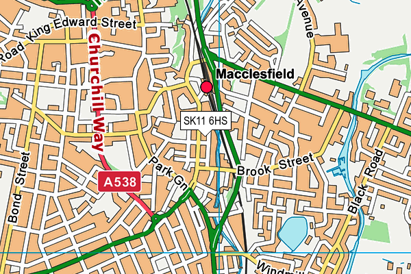 SK11 6HS map - OS VectorMap District (Ordnance Survey) SK11 6HS map - OS VectorMap District (Ordnance Survey)