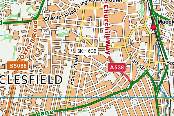 SK11 6QB map - OS VectorMap District (Ordnance Survey) SK11 6QB map - OS VectorMap District (Ordnance Survey)
