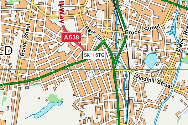 SK11 6TG map - OS VectorMap District (Ordnance Survey) SK11 6TG map - OS VectorMap District (Ordnance Survey)
