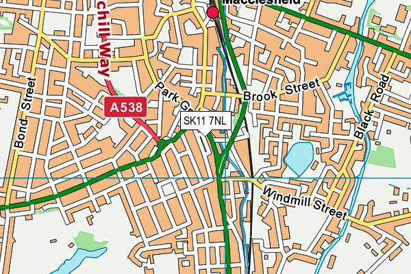 SK11 7NL map - OS VectorMap District (Ordnance Survey) SK11 7NL map - OS VectorMap District (Ordnance Survey)