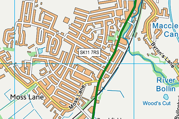 SK11 7RS map - OS VectorMap District (Ordnance Survey) SK11 7RS map - OS VectorMap District (Ordnance Survey)