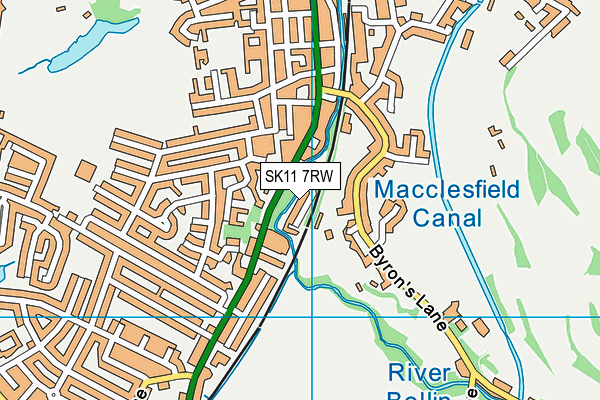 SK11 7RW map - OS VectorMap District (Ordnance Survey) SK11 7RW map - OS VectorMap District (Ordnance Survey)