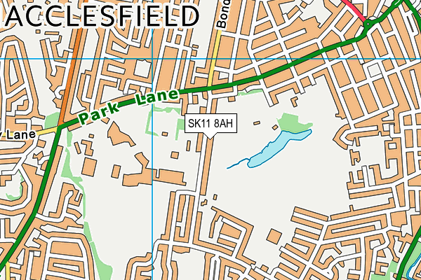 SK11 8AH map - OS VectorMap District (Ordnance Survey) SK11 8AH map - OS VectorMap District (Ordnance Survey)