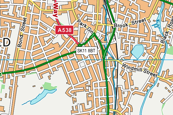 SK11 8BT map - OS VectorMap District (Ordnance Survey) SK11 8BT map - OS VectorMap District (Ordnance Survey)