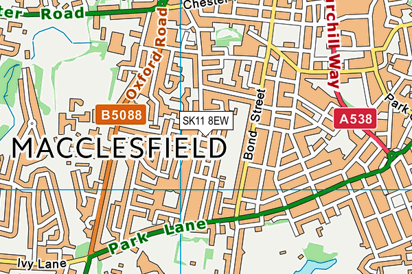 SK11 8EW map - OS VectorMap District (Ordnance Survey) SK11 8EW map - OS VectorMap District (Ordnance Survey)