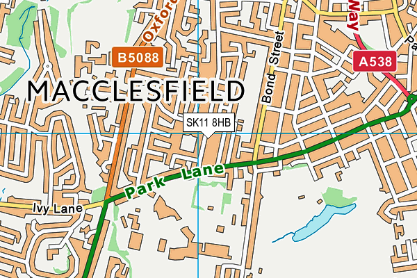 SK11 8HB map - OS VectorMap District (Ordnance Survey) SK11 8HB map - OS VectorMap District (Ordnance Survey)