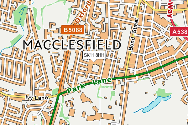 SK11 8HH map - OS VectorMap District (Ordnance Survey) SK11 8HH map - OS VectorMap District (Ordnance Survey)