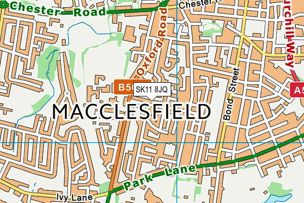 SK11 8JQ map - OS VectorMap District (Ordnance Survey) SK11 8JQ map - OS VectorMap District (Ordnance Survey)