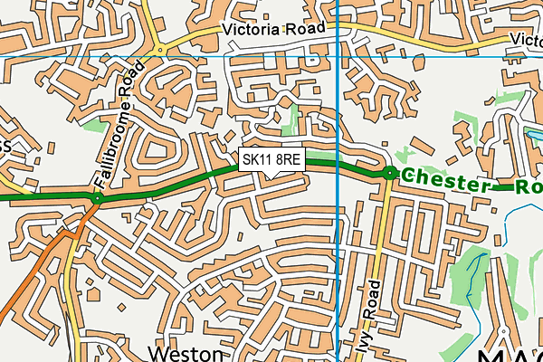 SK11 8RE map - OS VectorMap District (Ordnance Survey) SK11 8RE map - OS VectorMap District (Ordnance Survey)