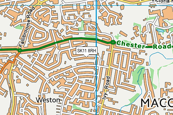 SK11 8RH map - OS VectorMap District (Ordnance Survey) SK11 8RH map - OS VectorMap District (Ordnance Survey)