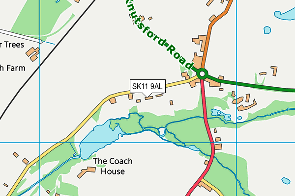 SK11 9AL map - OS VectorMap District (Ordnance Survey) SK11 9AL map - OS VectorMap District (Ordnance Survey)