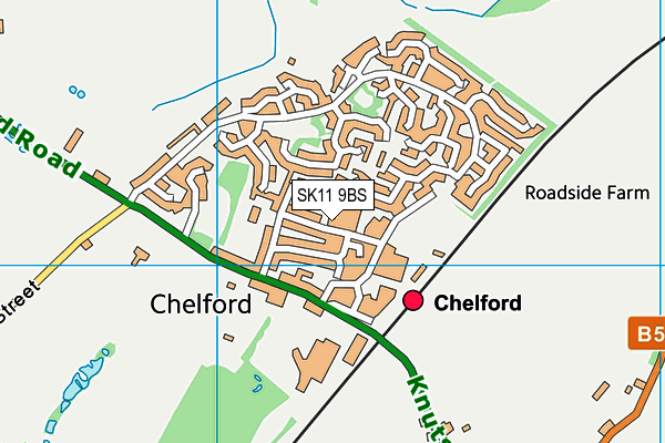 SK11 9BS map - OS VectorMap District (Ordnance Survey) SK11 9BS map - OS VectorMap District (Ordnance Survey)