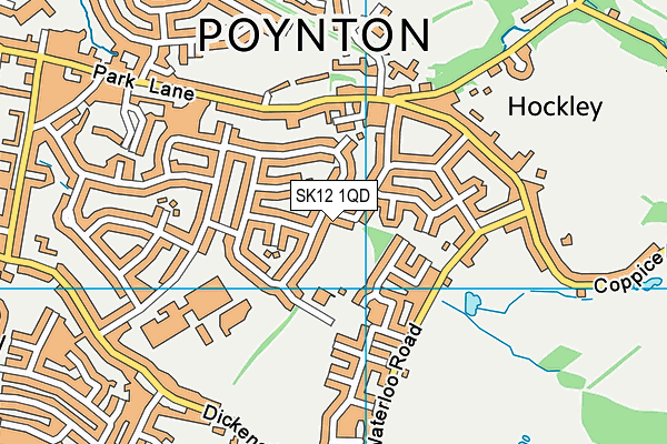 SK12 1QD map - OS VectorMap District (Ordnance Survey) SK12 1QD map - OS VectorMap District (Ordnance Survey)