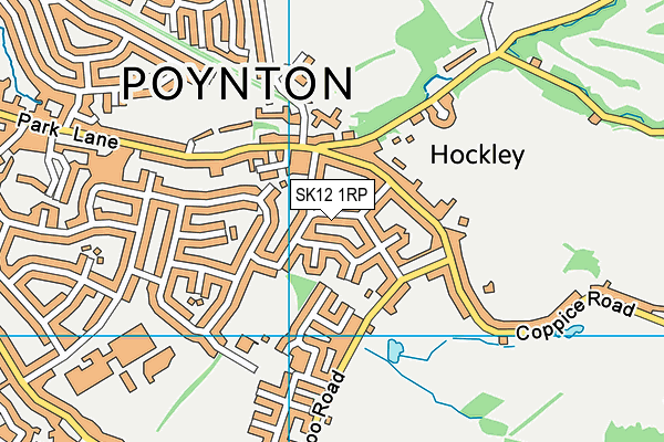 SK12 1RP map - OS VectorMap District (Ordnance Survey) SK12 1RP map - OS VectorMap District (Ordnance Survey)
