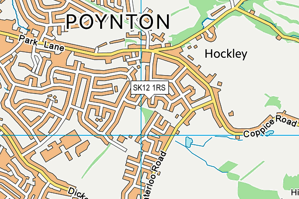 SK12 1RS map - OS VectorMap District (Ordnance Survey) SK12 1RS map - OS VectorMap District (Ordnance Survey)