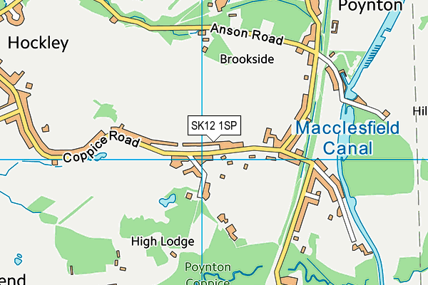 SK12 1SP map - OS VectorMap District (Ordnance Survey) SK12 1SP map - OS VectorMap District (Ordnance Survey)
