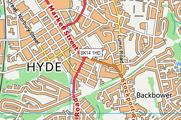 SK14 1HD map - OS VectorMap District (Ordnance Survey) SK14 1HD map - OS VectorMap District (Ordnance Survey)