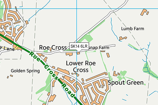 SK14 6LR map - OS VectorMap District (Ordnance Survey) SK14 6LR map - OS VectorMap District (Ordnance Survey)