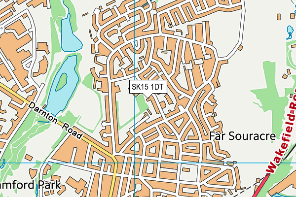 SK15 1DT map - OS VectorMap District (Ordnance Survey) SK15 1DT map - OS VectorMap District (Ordnance Survey)