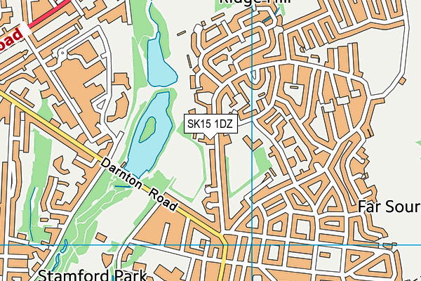 SK15 1DZ map - OS VectorMap District (Ordnance Survey) SK15 1DZ map - OS VectorMap District (Ordnance Survey)