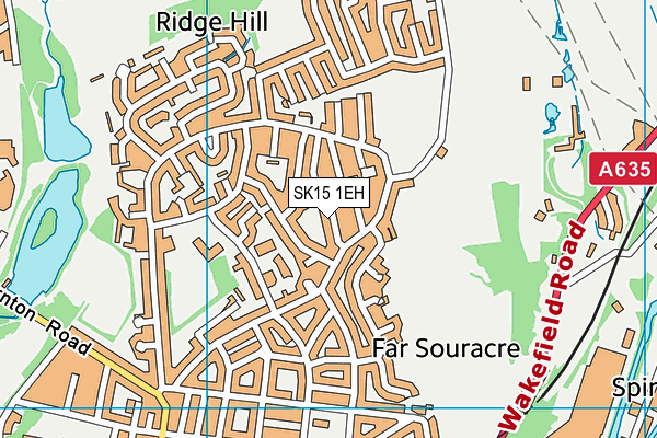 SK15 1EH map - OS VectorMap District (Ordnance Survey) SK15 1EH map - OS VectorMap District (Ordnance Survey)