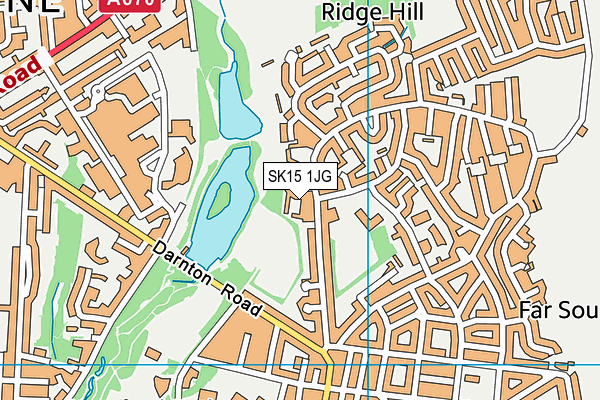 SK15 1JG map - OS VectorMap District (Ordnance Survey) SK15 1JG map - OS VectorMap District (Ordnance Survey)