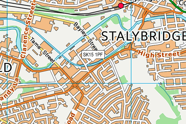 SK15 1PF map - OS VectorMap District (Ordnance Survey) SK15 1PF map - OS VectorMap District (Ordnance Survey)