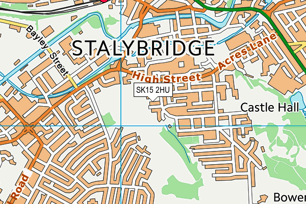 SK15 2HU map - OS VectorMap District (Ordnance Survey) SK15 2HU map - OS VectorMap District (Ordnance Survey)