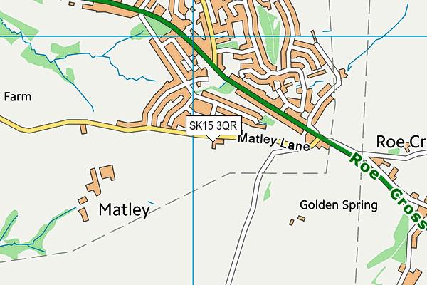 SK15 3QR map - OS VectorMap District (Ordnance Survey) SK15 3QR map - OS VectorMap District (Ordnance Survey)