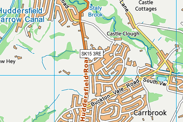 SK15 3RE map - OS VectorMap District (Ordnance Survey) SK15 3RE map - OS VectorMap District (Ordnance Survey)