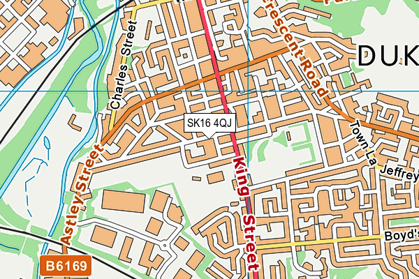 SK16 4QJ map - OS VectorMap District (Ordnance Survey) SK16 4QJ map - OS VectorMap District (Ordnance Survey)