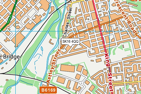 SK16 4QQ map - OS VectorMap District (Ordnance Survey) SK16 4QQ map - OS VectorMap District (Ordnance Survey)