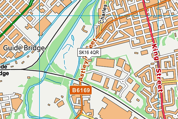 SK16 4QR map - OS VectorMap District (Ordnance Survey) SK16 4QR map - OS VectorMap District (Ordnance Survey)
