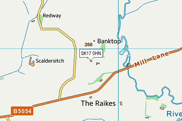 SK17 0HN map - OS VectorMap District (Ordnance Survey) SK17 0HN map - OS VectorMap District (Ordnance Survey)
