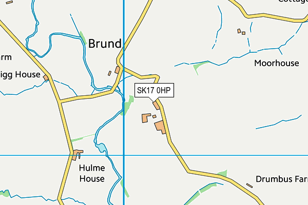 SK17 0HP map - OS VectorMap District (Ordnance Survey) SK17 0HP map - OS VectorMap District (Ordnance Survey)