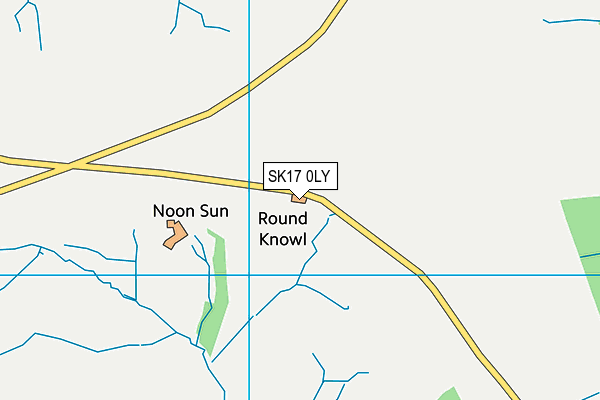 SK17 0LY map - OS VectorMap District (Ordnance Survey) SK17 0LY map - OS VectorMap District (Ordnance Survey)
