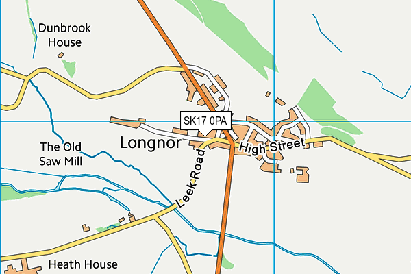 SK17 0PA map - OS VectorMap District (Ordnance Survey) SK17 0PA map - OS VectorMap District (Ordnance Survey)