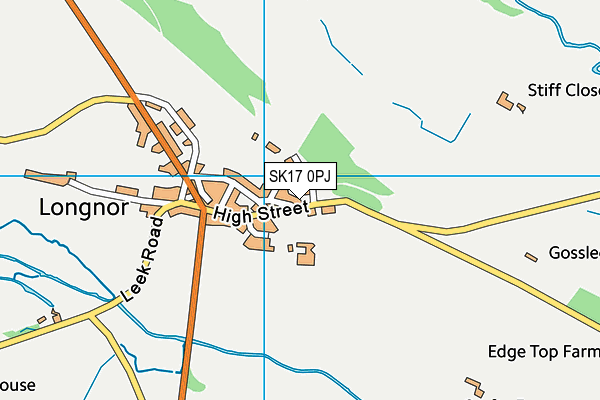 SK17 0PJ map - OS VectorMap District (Ordnance Survey) SK17 0PJ map - OS VectorMap District (Ordnance Survey)