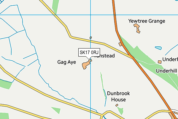 SK17 0RJ map - OS VectorMap District (Ordnance Survey) SK17 0RJ map - OS VectorMap District (Ordnance Survey)