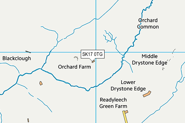 SK17 0TG map - OS VectorMap District (Ordnance Survey) SK17 0TG map - OS VectorMap District (Ordnance Survey)