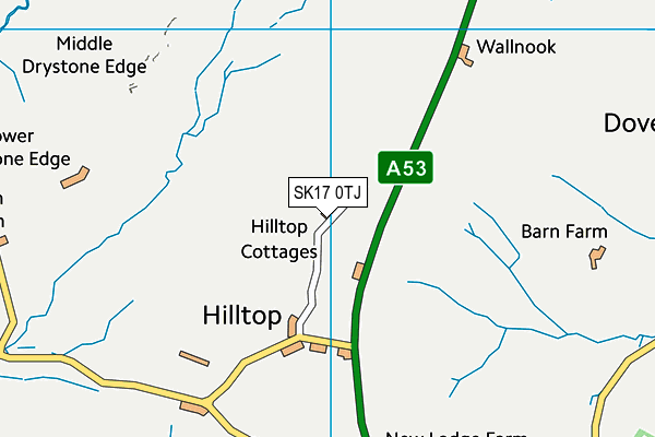SK17 0TJ map - OS VectorMap District (Ordnance Survey) SK17 0TJ map - OS VectorMap District (Ordnance Survey)