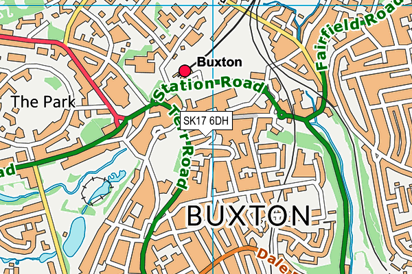 SK17 6DH map - OS VectorMap District (Ordnance Survey) SK17 6DH map - OS VectorMap District (Ordnance Survey)