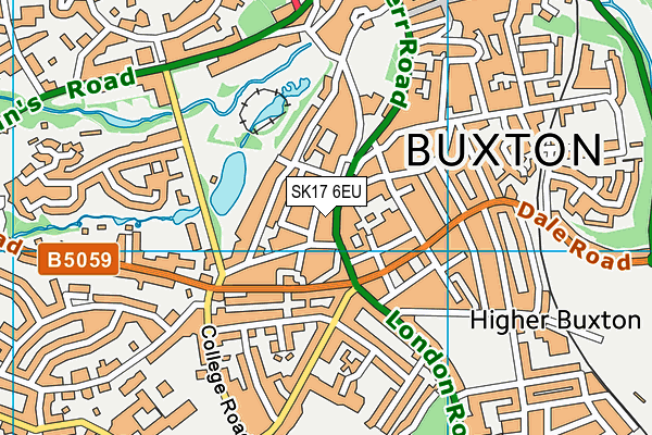 SK17 6EU map - OS VectorMap District (Ordnance Survey) SK17 6EU map - OS VectorMap District (Ordnance Survey)